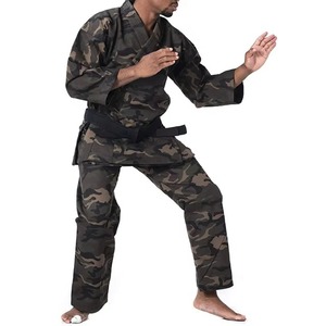 Best Quality Custom Made Spandex/Polyester Stretch Martial Arts Uniform Sets-OEM Karate Judo Jujitsu BJJ Sambo Suit - Product Image 4