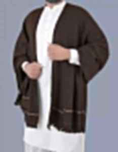 Men Classic Winter <b>Wool</b> Shawl Solid Soft Warm Breathable Traditional Formal <b>Wrap</b> - Product Image 2