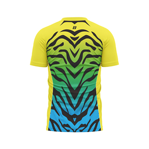 Maillot de football unisexe personnalisé OEM ODM, T-shirt imprimé, séchage rapide, extensible dans quatre directions, respirant, anti-transpiration, sans coutures - Product Image 4
