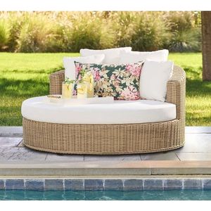 Muebles de aluminio y ratán combinados para proyecto de cafetería y hotel fabricados en Indonesia - Product Image 1