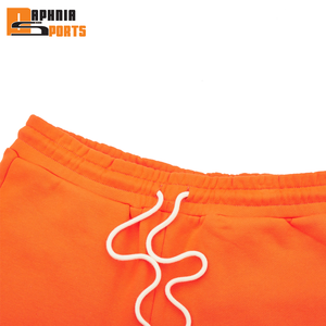 New Arrival Private Label <b>Men</b> 100% Cotton <b>Fleece</b> <b>Shorts</b> Quick Dry Breathable Elastic Waist Oem Service Wholesale Custom Design - Product Image 2