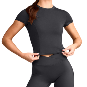 Womens Everyday Crew Neck Mid Top Soft <b>Sweatshirt</b> Casual Long Sleeve Pullover Relaxed Fashion Top for Travel and Leisure - Product Image 1