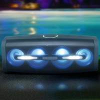 Speaker Nirkabel Portabel ODM V4.2 Aux USB 10-30W Audio Dua Arah Desain Ramping Tahan Cipratan Stereo Pairing Hands-Free NFC RGB LED
