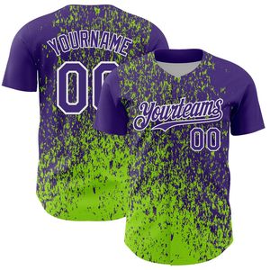 Camiseta de Béisbol Sublimada Personalizada, 100% Poliéster, Secado Rápido, Transpirable, Uniforme de Equipo, Cierre Completo con Botones, Unisex, Camiseta de Béisbol Corta - Product Image 1