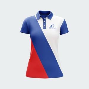 2026 New Design Breathable Knitted <b>Plain</b> Dyed Women's Polo Shirt Custom Logo Top Quality Casual Wear Needle Detection Shirt - Product Image 4