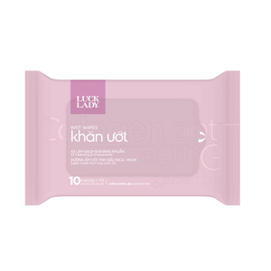 Toallitas Húmedas Femeninas Vietnam Luck Lady, 25 Unidades, Alta Calidad, Sin Tejido, Aroma Natural, Extra Suaves, Cuidado Íntimo Diario - Product Image 6