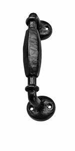 Modern European Black Wrought Iron <b>Door</b> <b>Pull</b> <b>Handle</b> Cast Iron Heavy Duty for Home Office - Product Image 1