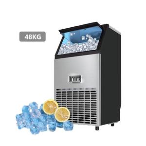 Máquina de Hielo Comercial, Máquina de Hielo en Cubos Grandes, Capacidad de 80 kg, Compresor Fusheng para Negocios con Alta Demanda - Product Image 2