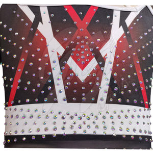 Conjunto de Disfraz Profesional de Animadora – Uniforme de Animadora sin Mangas con Falda para Competencia y Actuación - Product Image 5