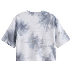 Camiseta Corta para Mujer, 100% Algodón, Transpirable, Cuello Redondo, Diseño Moderno y Cómodo, Perfecta para Ropa Urbana Informal - Product Image 2