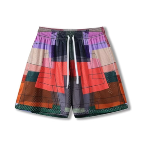 Compre Ahora Pantalones Cortos Deportivos de Malla Estampados para Hombre, Ligeros y Transpirables, Ropa Deportiva de Verano, Proveedor Mayorista OEM ODM - Product Image 1