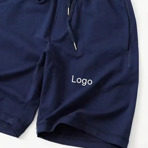 Pantalones cortos deportivos informales para hombre con logotipo personalizado, pantalones cortos de playa con cintura elástica - Product Image 2