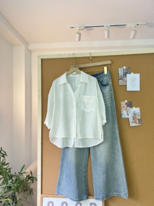 SUBICI L1002 <b>Women's</b> Oversized Button Down Shirt Loose Fit Casual Short Sleeve Cotton Linen Blouse Summer <b>Top</b> - Product Image 1