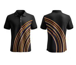 Men's Full Sublimation Polo <b>Shirt</b> Manufacturer Manufacturer Durable Stitching for Men Women Youth Quick-Dry Dry-Fit Active Polo - Product Image 5