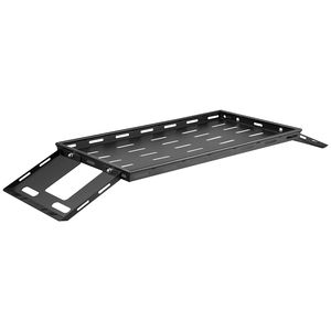 Portapacchi Posteriore per Jeep Wrangler JK 2007-2024 con Cestello in Acciaio al Carbonio da 300 Libbre, Vassoio Portaoggetti Interno per Bagagli - Product Image 1
