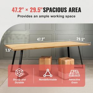Scrivania Elettrica Regolabile in Altezza con Piano in Legno Rettangolare 120x75x3,8 cm, Capacità 150 kg, per Ufficio - Product Image 3