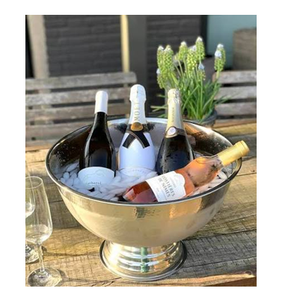 Offre Spéciale – Refroidisseur de Bouteilles en Acier Inoxydable au Design Classique et Durable, Capacité 5L, Idéal pour Cadeaux Publicitaires – Refroidisseur de Bouteilles de Vin/Bière/Glace - Product Image 4