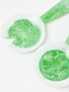 Handmade Eco-Friendly Resin Salad <b>Server</b> & Spoons Dishwasher Safe Elegant Tableware for Home & Restaurant Dinnerware Sets - Product Image 3