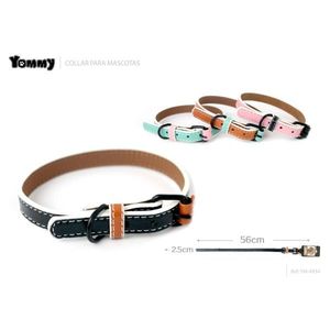 Yommy <b>Pet</b> <b>Collar</b> 56cm Adjustable Leather Style for Dogs - Product Image 1
