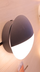 Modern White Black Warm Iron Color Hotel Moon Wall Sconce Bedside <b>LED</b> Wall Lamps <b>Bedroom</b> <b>Lighting</b> - Product Image 4