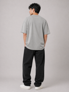 Camiseta Casual Premium de Algodón Tejido de 290 GSM, Gruesa, Transpirable, Antiarrugas, con Estampado Personalizado Delantero y Trasero - Product Image 4