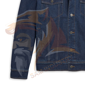 Solid Color New Fashion Comfortable <b>Men's</b> <b>Denim</b> <b>Jacket</b> 100% Cotton Casual Streetwear <b>Men</b> <b>Denim</b> <b>Jackets</b> - Product Image 5