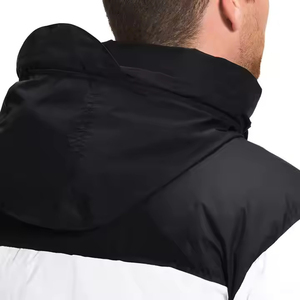 Chaqueta Acolchada Gruesa de Invierno con Cuello Alto y Parches, 100% Nailon - Product Image 5