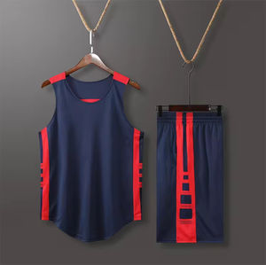 Ensemble de maillots de basket-ball réversibles personnalisés en gros, dernier design sublimé, uniforme de basket-ball pas cher - Product Image 2