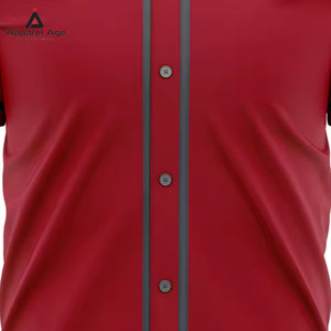บริการ OEM ขายส่งเสื้อเบสบอลสำหรับฝึกซ้อม ดีไซน์ใหม่ ราคาถูก เสื้อเบสบอลขายดี - Product Image 4