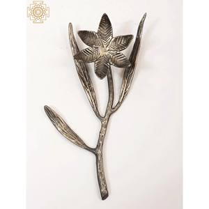 เชิงเทียนตกแต่งลายดอกไม้ทำมือ8นิ้วที่วางเทียนแบบอื่นโคมไฟและขวดโหลใส่เทียน - Product Image 2