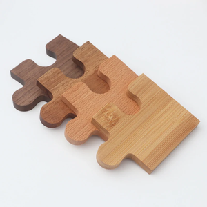 Sous-verre en bois personnalisable en taille avec logo sur mesure pour la maison, l'hôtel, le bureau, le café, le restaurant - Product Image 4