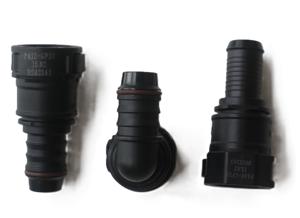 ตัวเชื่อมต่อแบบรวดเร็วสำหรับรถยนต์ภาพวาดแบบ3D/2D ตามสั่ง PA6 PA66 PA12การผลิตจำนวนมากของ SAE VDA - Product Image 2