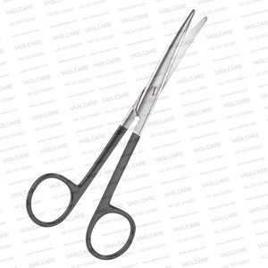 Ciseaux chirurgicaux dentelés Mayo SuperCut, courbés 14 cm ou droits 17 cm, pour la dissection précise des tissus en chirurgie faciale - Product Image 6