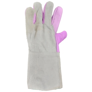 Gants de soudage TIG en cuir de vachette pleine fleur haute performance, protection supérieure des mains pour la lutte contre les incendies et la construction, optimale - Product Image 4