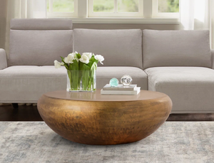 Mesa Auxiliar Moderna de Hierro con Relieve Dorado para Muebles de Hotel, Mesa de Centro para Sala de Estar y Taburete Lateral - Product Image 4