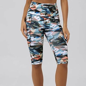 Leggings de Mujer Ajustados, Cintura Alta, Cómodos, Elásticos, para Yoga, Gimnasio, Correr, Ropa Casual, Flexible, para Todo el Día, Verano - Product Image 3