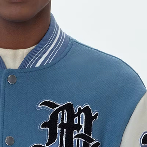 Veste universitaire en cuir brodée chenille de haute qualité, très demandée, pour homme, style baseball, personnalisable - Product Image 2