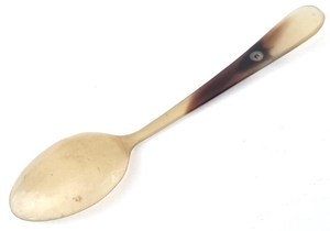 Ensemble de cuillères en corne émaillée de qualité supérieure, couverts en corne véritable faits à la main en Inde pour les hôtels, les restaurants et la cuisine domestique - Product Image 3