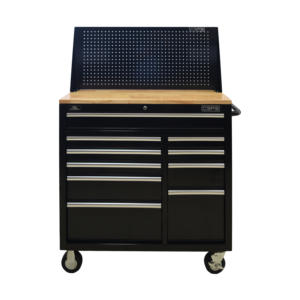 Gabinete de Herramientas Rodante de 104 cm con 10 Cajones, Compatible con OEM, para Almacenamiento en Garajes, Almacenes e Industrias - Caja de Herramientas Rodante Industrial - Product Image 4