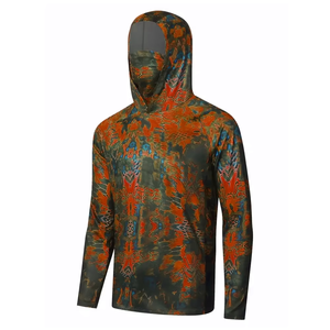 Custom Sublimated Fishing Hoodie UPF 50+ <b>Sun</b> Protection Long Sleeve <b>Shirt</b> Outdoor Angling Wear Quick Dry Performance Apparel - Product Image 1