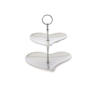 Servidor de pasteles de 3 niveles, plateado, de calidad premium, para fiestas de cumpleaños, cupcakes, decoración de eventos y organizador de frutas. - Product Image 6