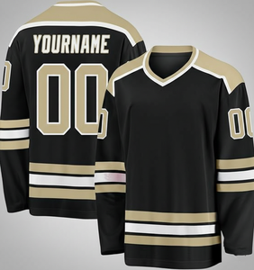 Maillots de hockey d'usine OEM, légers, en polyester, pour l'entraînement - Product Image 3