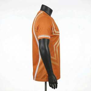 T-shirts imprimés par sublimation intégrale, 100% fibre de polyester, design de t-shirts par sublimation pour unisexe, impression intégrale, logo personnalisé - Product Image 3