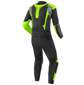 ชุดหนังสำหรับขี่มอเตอร์ไซค์แบบสั่งทำพิเศษสำหรับผู้ชาย กันน้ำและกันลม ลายพิมพ์ดีไซน์พิเศษ บริการ OEM ปากีสถาน - Product Image 6