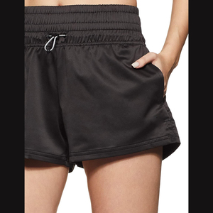 Seamless <b>Women</b> Gym Running <b>Shorts</b> Scrunch Butt Lift Breathable Fast Dry Anti-Wrinkle <b>Sweat</b> Wicking Fabric 100% Polyester Custom - Product Image 3