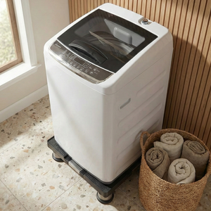 Base Negra Estándar para Electrodomésticos, Soporte Ajustable para Lavadora y Refrigerador - Product Image 5