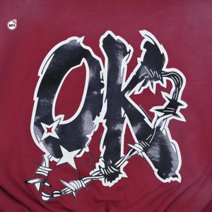 Sudadera con capucha roja de alta calidad para hombre, de corte holgado, con media cremallera, estampado de oso y logotipo Pals en la parte delantera, diseño de ajuste regular, estilo urbano para otoño. - Product Image 4