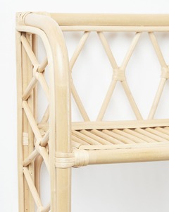 Estante de Exhibición de Mimbre Ecológico para Niños, Estante de Almacenamiento para Guardería Montado en la Pared, Estante Hecho a Mano Natural, Precio de Fábrica al por Mayor - Product Image 4