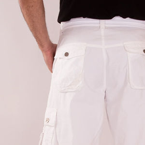 Pantalones Cortos Cargo de Algodón para Hombre, Pantalones Cortos de Verano para Hombre, Ropa Casual Urbana, Nueva Llegada, Pantalones Cortos Cargo para Hombre con Diseño OEM - Product Image 6