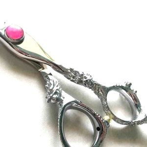 Ensemble de ciseaux de coiffure pour barbier, en acier inoxydable, de qualité supérieure, personnalisés, pour gauchers - Product Image 5